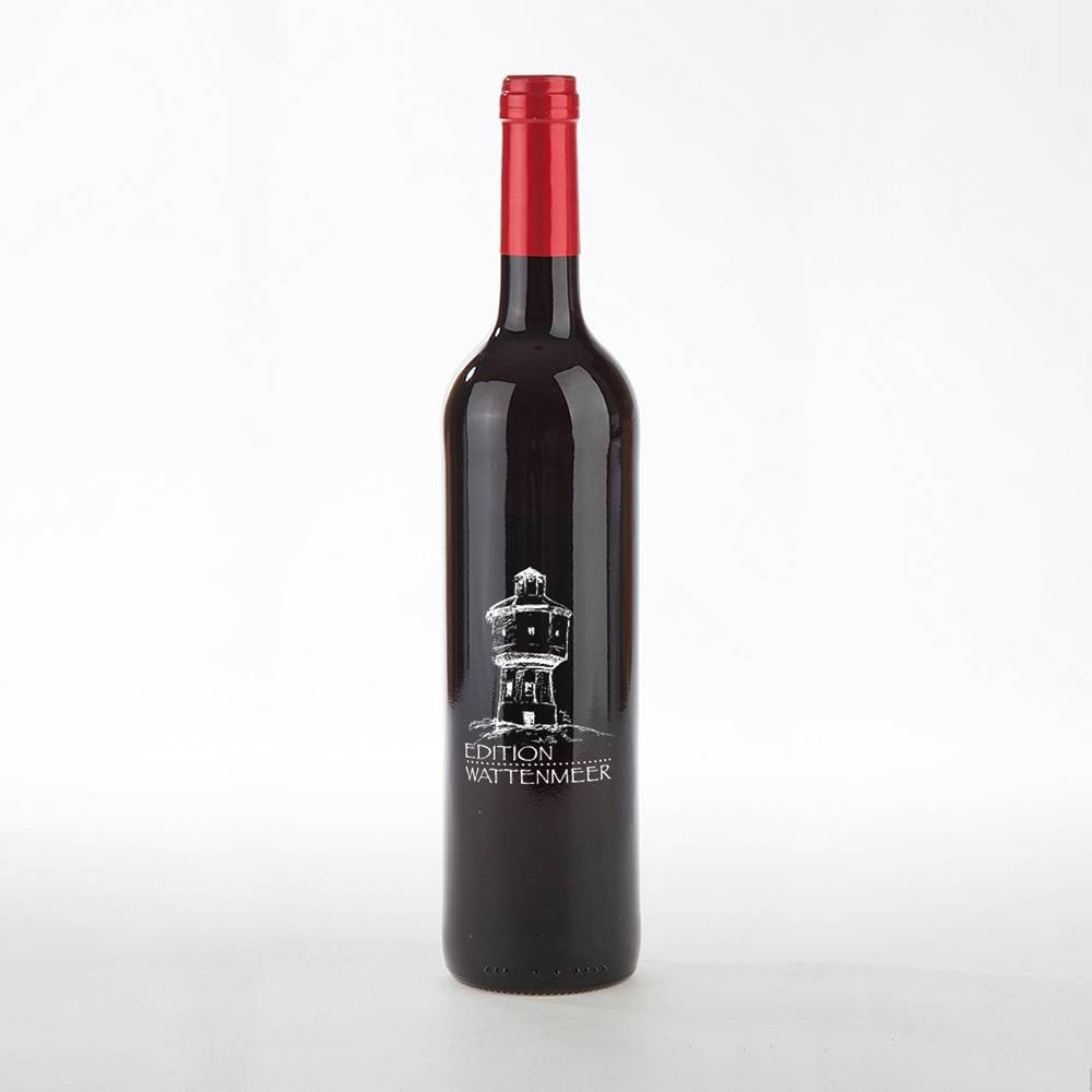 Wasserturm Langeoog - Rotwein Gravur