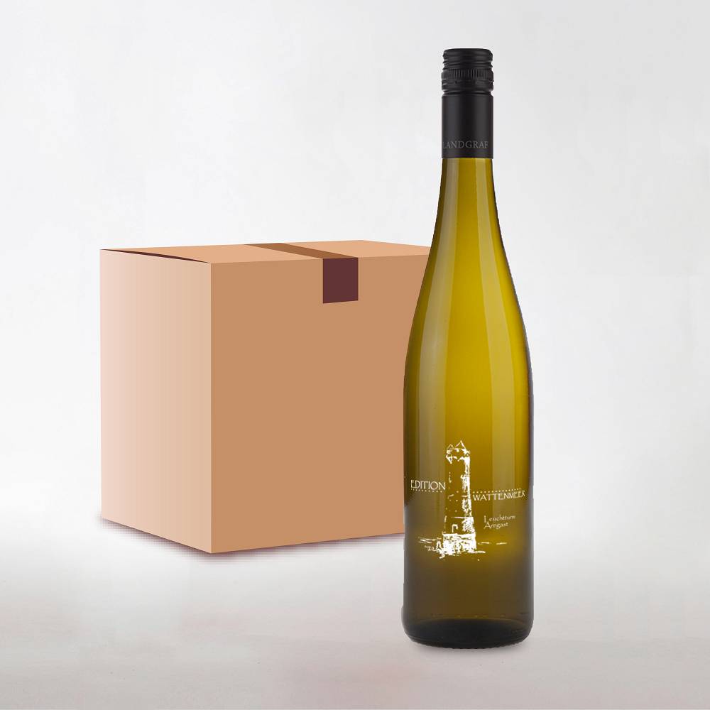 Leuchtturm Arngast - Weißwein Gravur