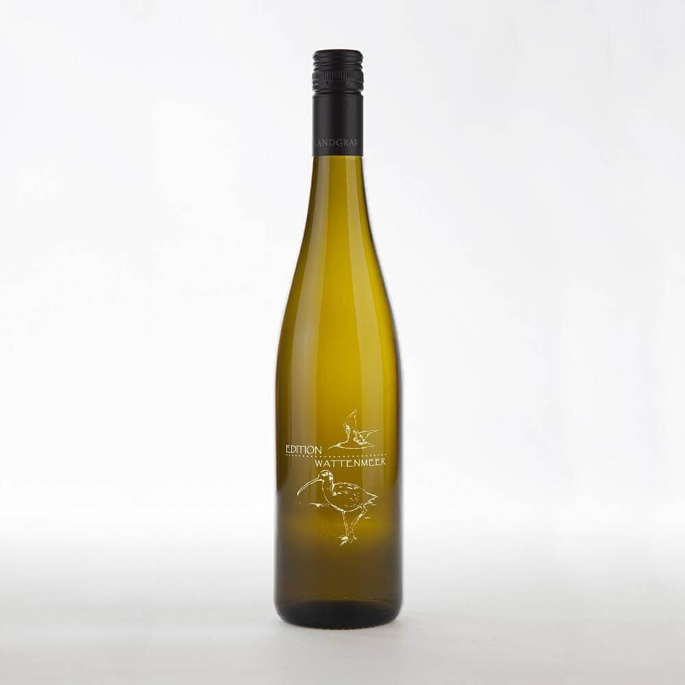 Brachvogel - Weißwein Gravur