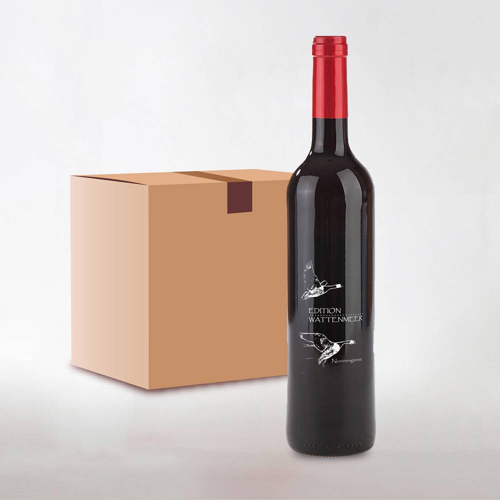 Nonnengänse - Rotwein Gravur