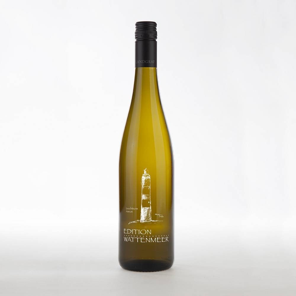 Leuchtturm Amrum - Weißwein Gravur