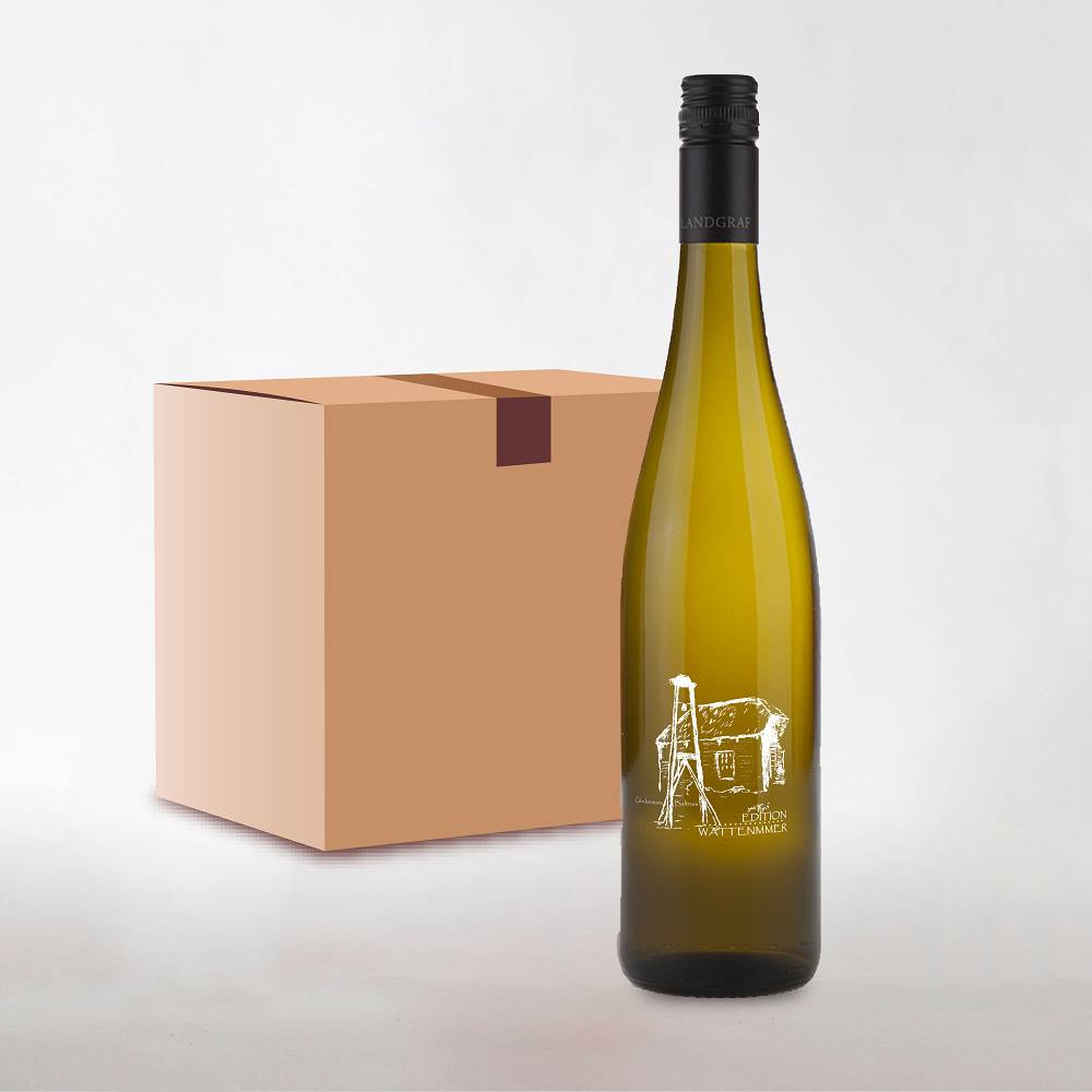 Glockenturm Baltrum - Weißwein Gravur