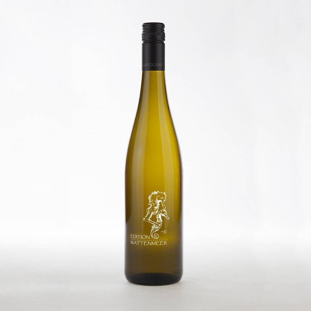 Seepferdchen - Weißwein Gravur